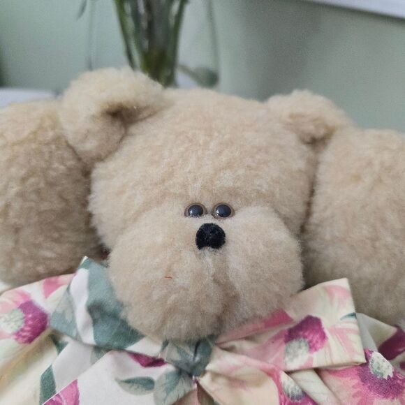 Bouffant bear Potbelly Teddy By Sheri Nickell Vintage 1989 Snickelldoodles NWT - Picture 2 of 8